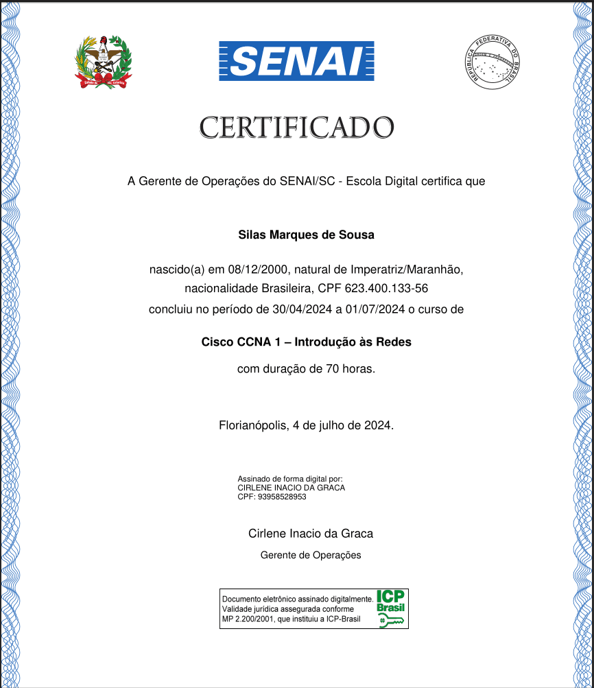CERTIFICADO