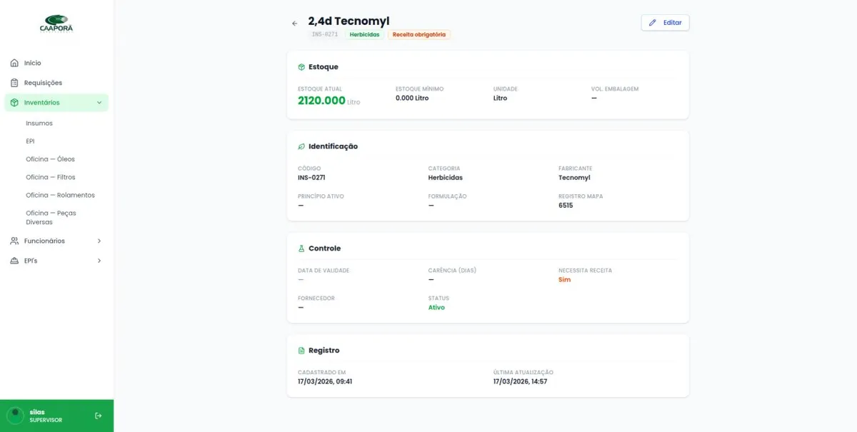 Sistema de Gestao Agricola - 6